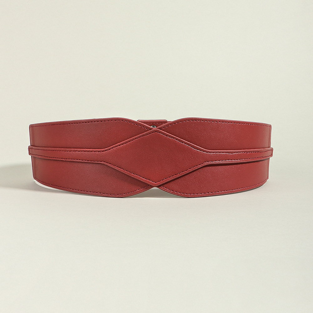 81g Weight Belt Classification 1 Piece Quantity Holiday, Daily, Selfie Occasion Imitation Leather Material Solid Color Pattern Women's Gender Basic Style Basic Solid Color Imitation Leather Women's Leather Belts 16