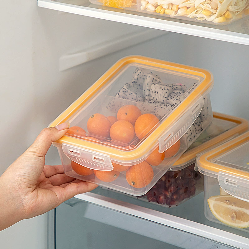 Кухонный контейнер для хранения продуктов, многофункциональный герметичный контейнер для сохранения свежести фруктов, холодильник, морозильник для пищевых продуктов