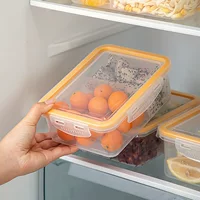 Кухонный контейнер для хранения продуктов, многофункциональный герметичный контейнер для сохранения свежести фруктов, холодильник, морозильник для пищевых продуктов