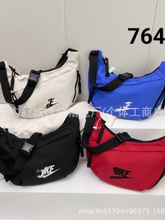 1712 New Style North Single Shoulder Crossbody Bag Trendy American Workwear Casual Backpack College Student Class Bag Lightweight Hiking Bag