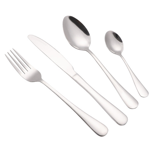 1010 Stainless Steel Western Cutlery Gold Plated Steak Knives and Forks Amazon Best Selling Stainless Steel Knives, Forks and Spoons Wholesale