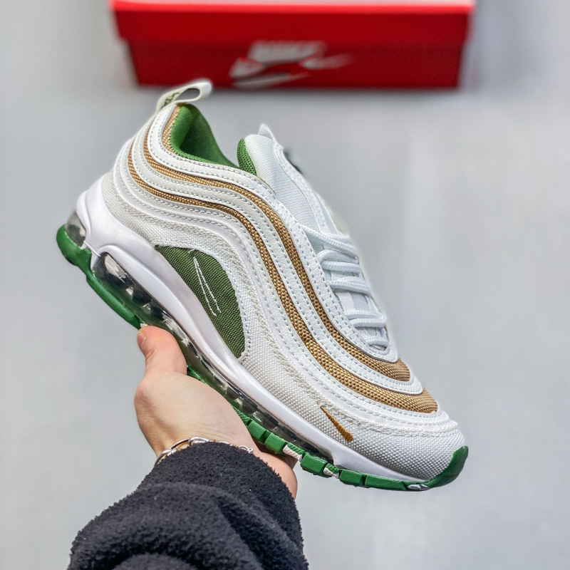 Pure original Max 97 retro bala reflectante aire cojín zapatos de trotar transpirable amortiguación versátil zapatos deportivos casuales de moda para hombres y mujeres