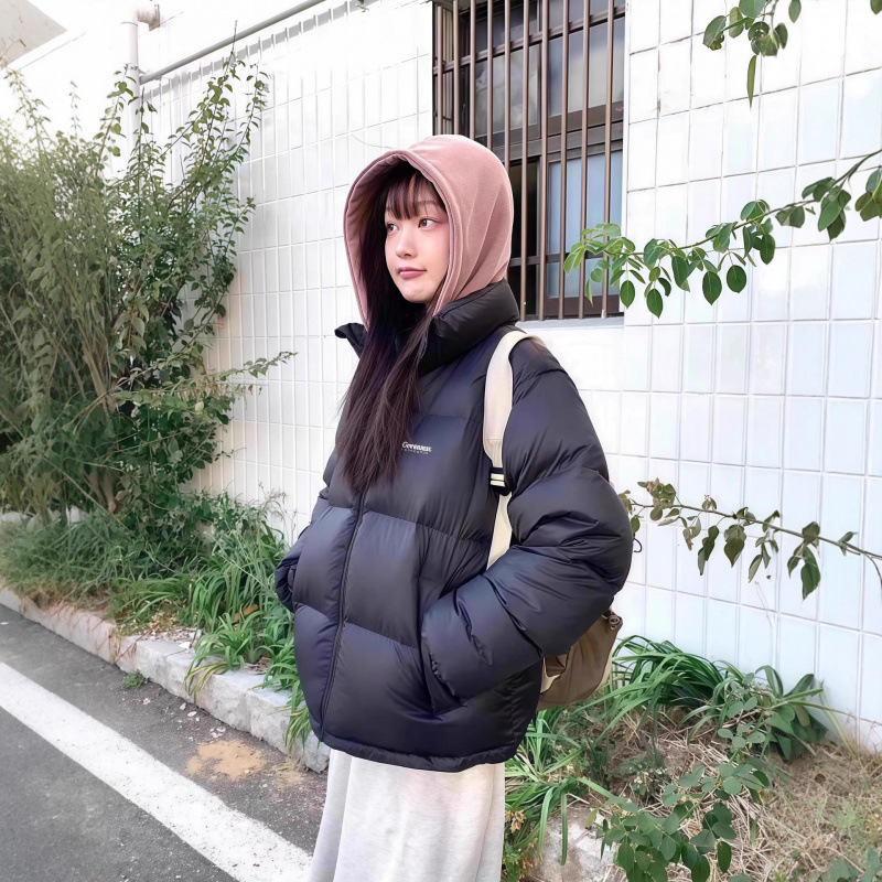 韩国潮牌C羽绒服现货白鸭绒经典logo周洁琼同款25FW款|undefined