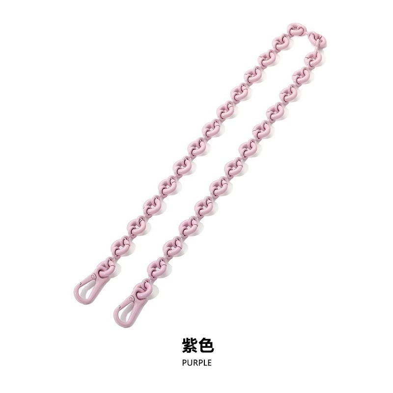 适用锣意威Goya甜甜圈女包链条包配件改造手提腋下包斜挎金属肩带|undefined