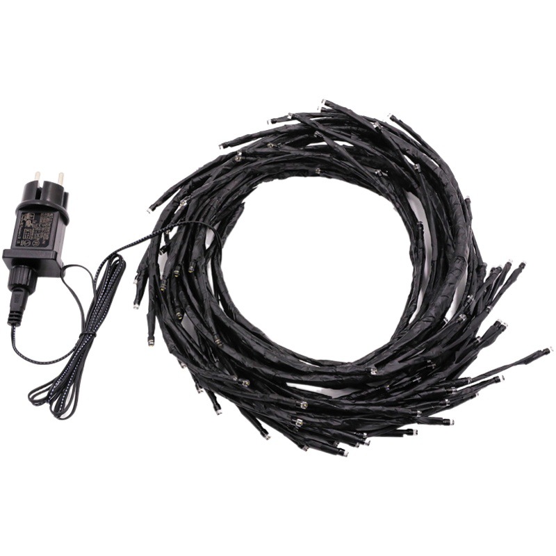 Lámpara de ratán LED lámpara de rama de bola lámpara de decoración de vacaciones de Navidad lámpara de estilo sala de estar dormitorio cadena de luz especial transfronteriza