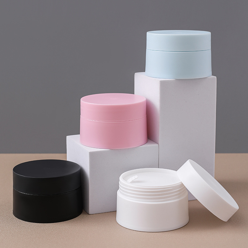 Pp Cream Bottle 5G-50G Multi-Specification Frosted Cream Box Cosmetics Dispensing Bottle Cross-Border Portable Travel Dispensing Bottle