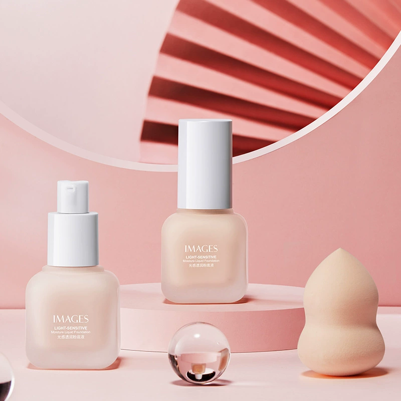 Moisturizing light and thin foundation, breathable BB cream, makeup primer, oil sheen control