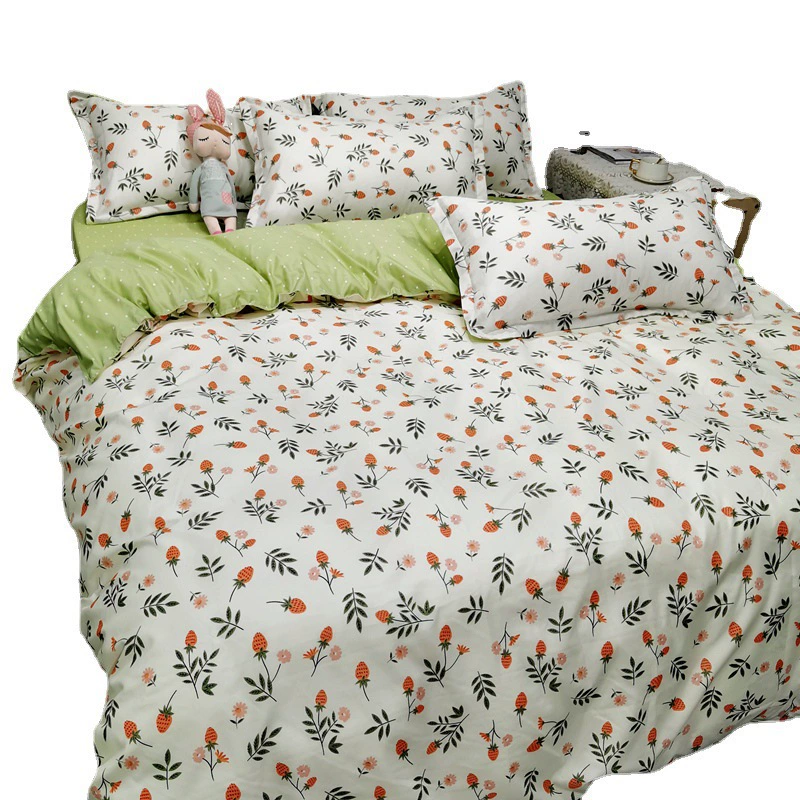 Aloe vera gel, set, bedspread, duvet cover for elementary school students, 4 piece set, wholesale, 3 piece set