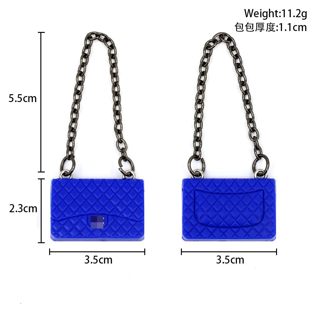 Dollhouse mini muñeca casa pequeña bolsa BJD bolsa de estilo de marca 6 centavos bolsa de muñeca 30 cm accesorios de muñeca