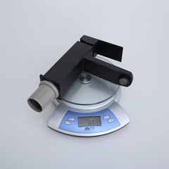 Black hot and cold basin faucet 304 stainless steel wash basin above the basin elevated bathroom square single hole faucet