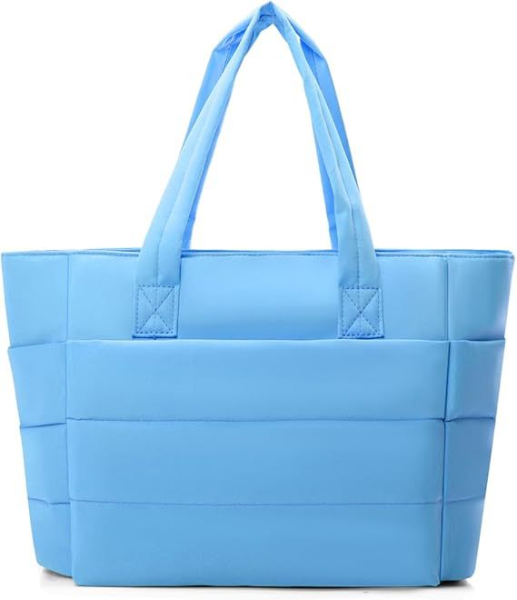 Amazonクロスボーダー大容量レディーストートバッグ高価値マルチコンパートメントトラベルバッグ軽量ショルダー収納バッグ