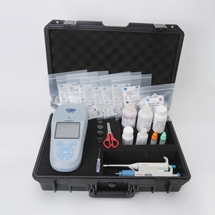Qingshijie Swimming Pool Water Quality Detector Residual Chlorine Ph Portable Water Testing Tool Box Hospital Multi-Parameter Water Testing Box