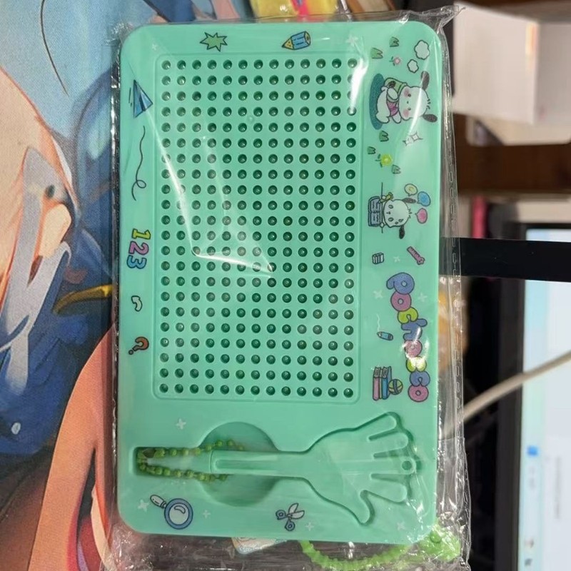 美乐蒂挂件六一儿童节礼物学生解压玩具大号库洛米钢珠画板钥匙扣|undefined