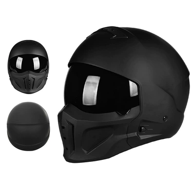 Motosiklet kaskı (dəbilqə) – Motorcycle Helmet for Men and - 856-yahei-second-generation-black-lenses-m55-56