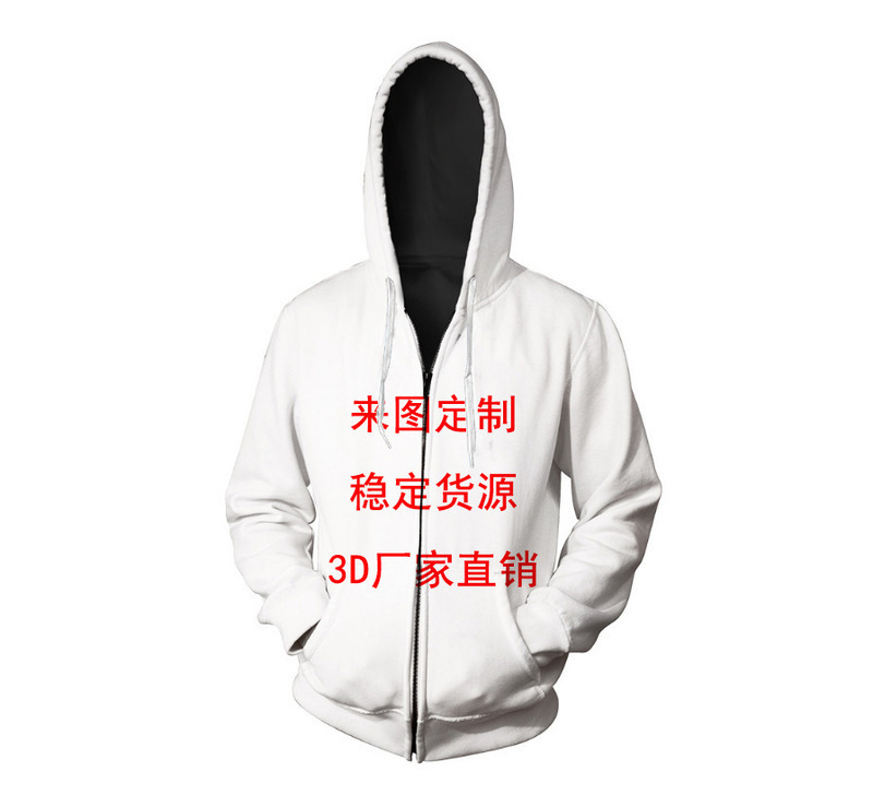 Europa y América, la imagen fija zhi camiseta suelta para hombres y mujeres 3D impresión digital cuello redondo manga corta sudadera casual con capucha suéter de cuello redondo