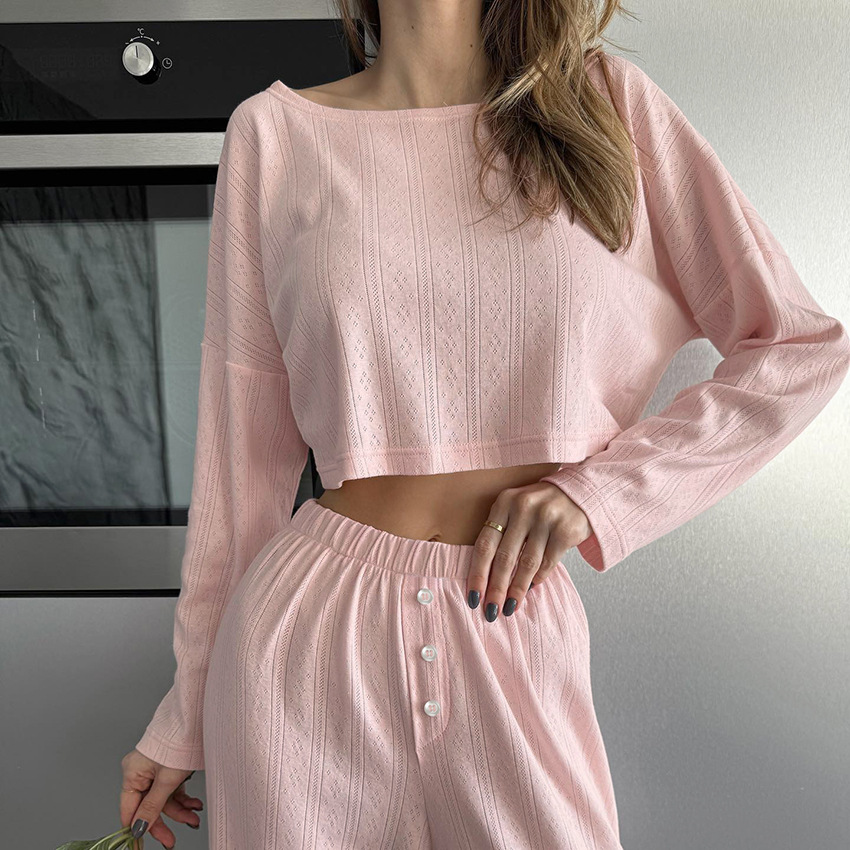 Summer comfortable knitted soft long-sleeve