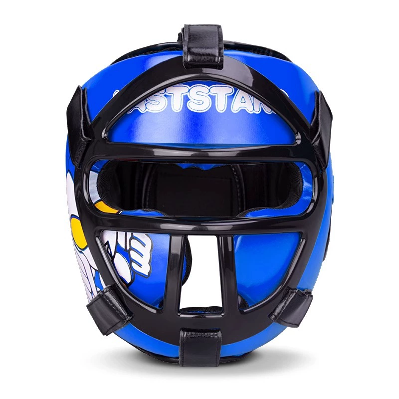 Children's boxing helmet, mask, protective gear for training for men and women