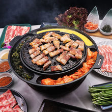 2-3人烤肉套餐韩式韩国家庭日式烧烤五花肉烤肉食材肥牛片半成品