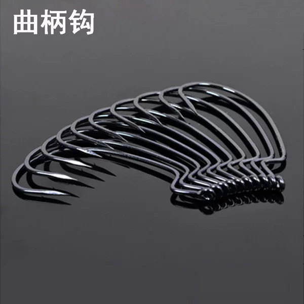 Lure Bait for Sea Bass, Soft Worm Hook, Texas Rig 7316, Wide Belly Offset Hook, Fishing Accessories, Weihai Fishing Gear Wholesale