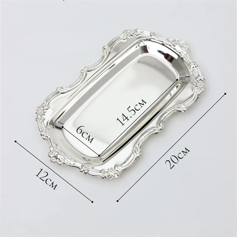 프랑스 조각 접시