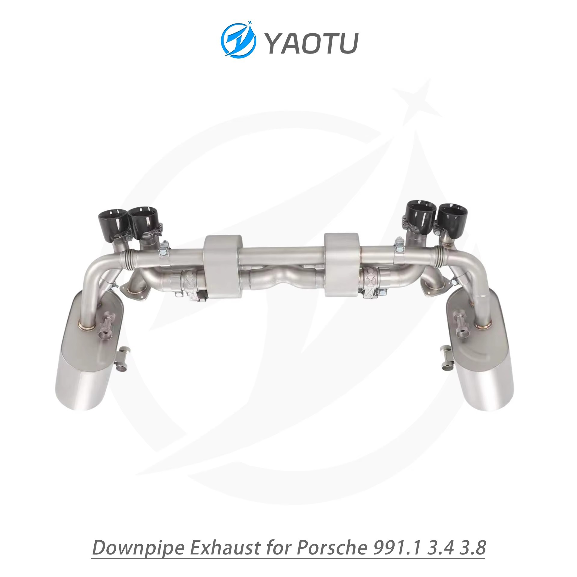 Suitable for Porsche 991.1 3.4/3.8L SUS304 Valvetronic Catback Exhaust