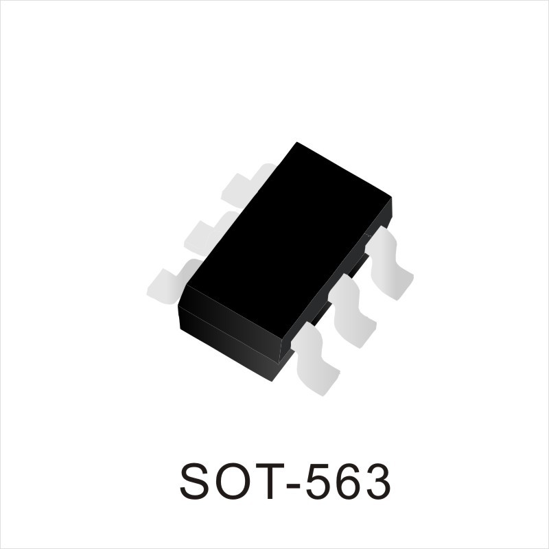 小信号三极管  BC847BV  SOT-563封装印字  K4V  YFW/佑风