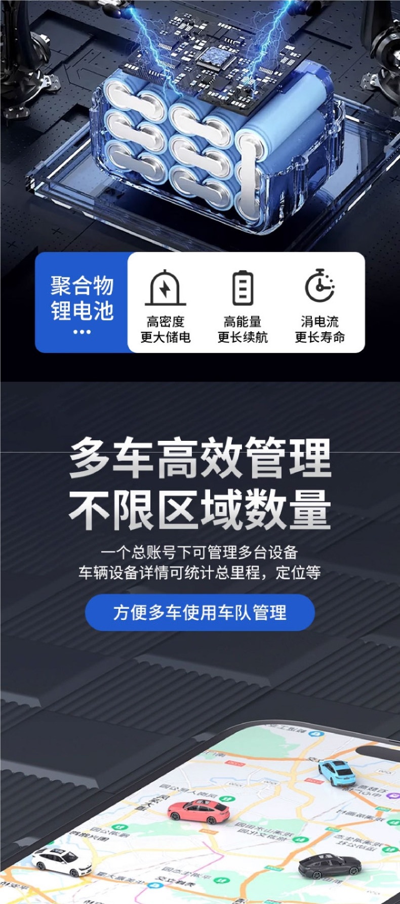 Dibechi Beidou Gps Tracker Car Vehicle Locator Tracking Device Anti-Theft Device for Electric Vehicles
