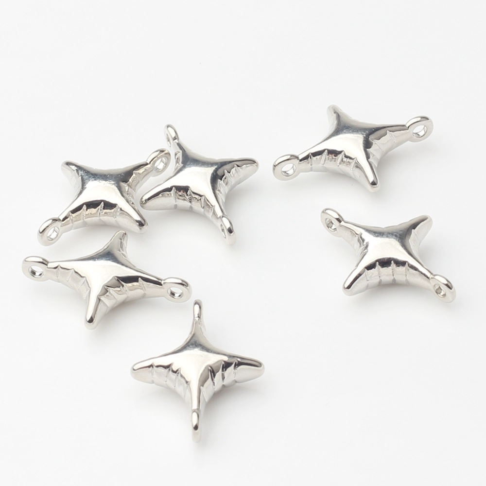 10 PCS/Package Quantity 10 PCS/Package Alloy Star Pendant DIY Jewelry Accessories