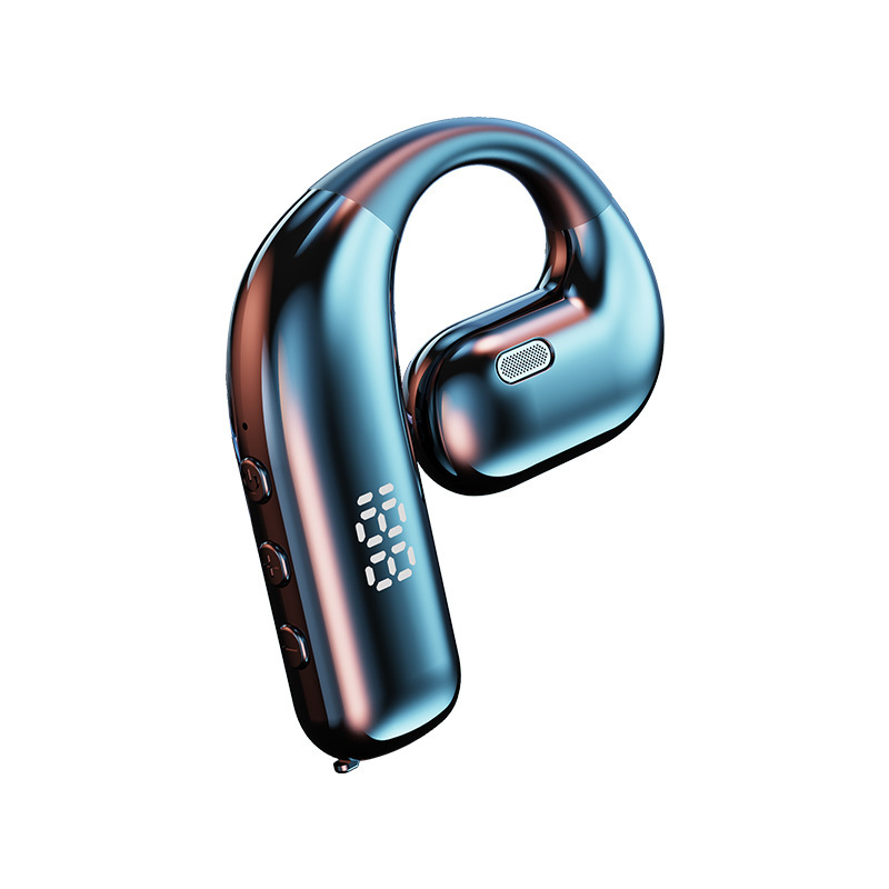 2025年新作 Bluetoothヘッドセット、ノンインイヤー、ワイヤレス、骨伝導、イヤーフック、高品質、超長バッテリー寿命、大容量バッテリー|undefined