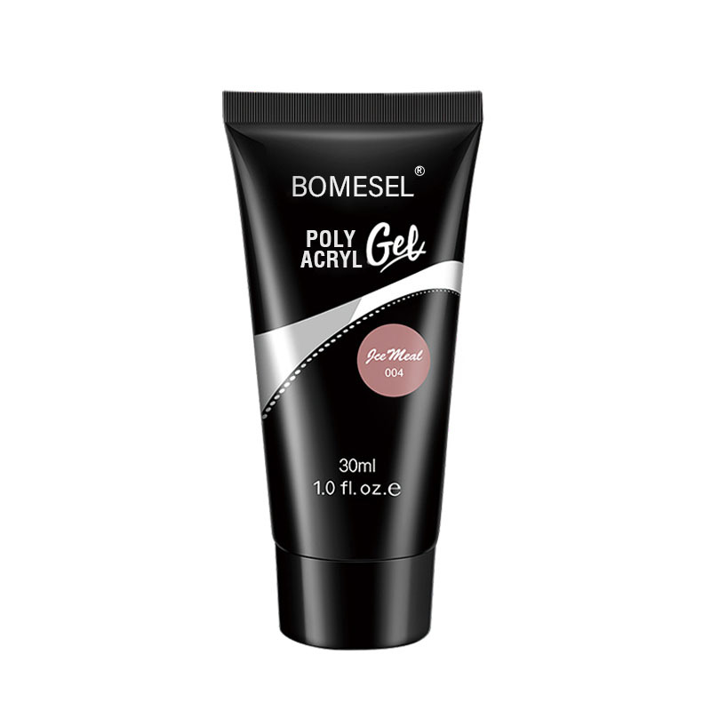 Explosión de uñas de color desnudo de cristal extensión de uñas sin papel modelo de extensión rápida 15ML 30ML