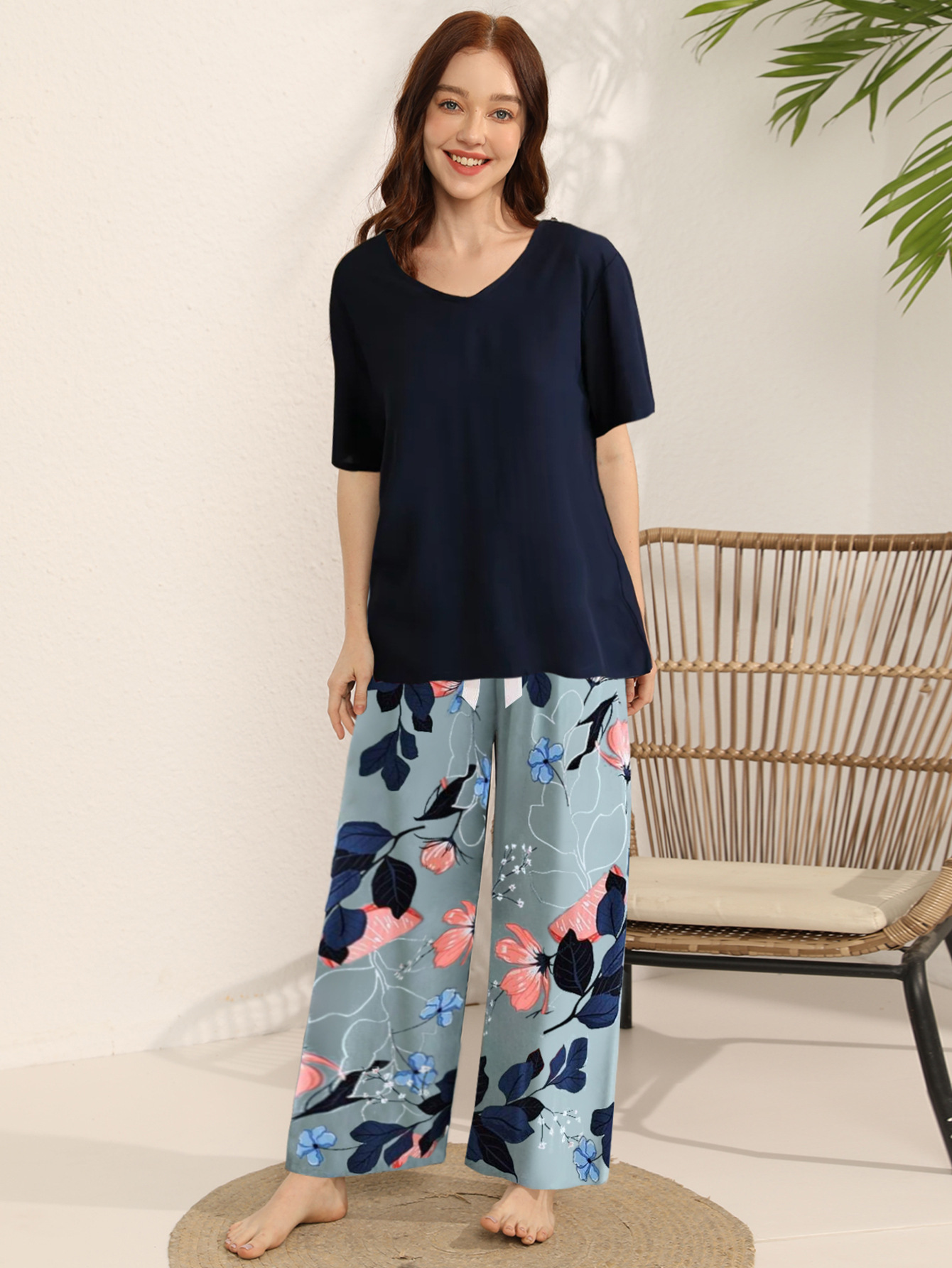 네이비 블루 여름