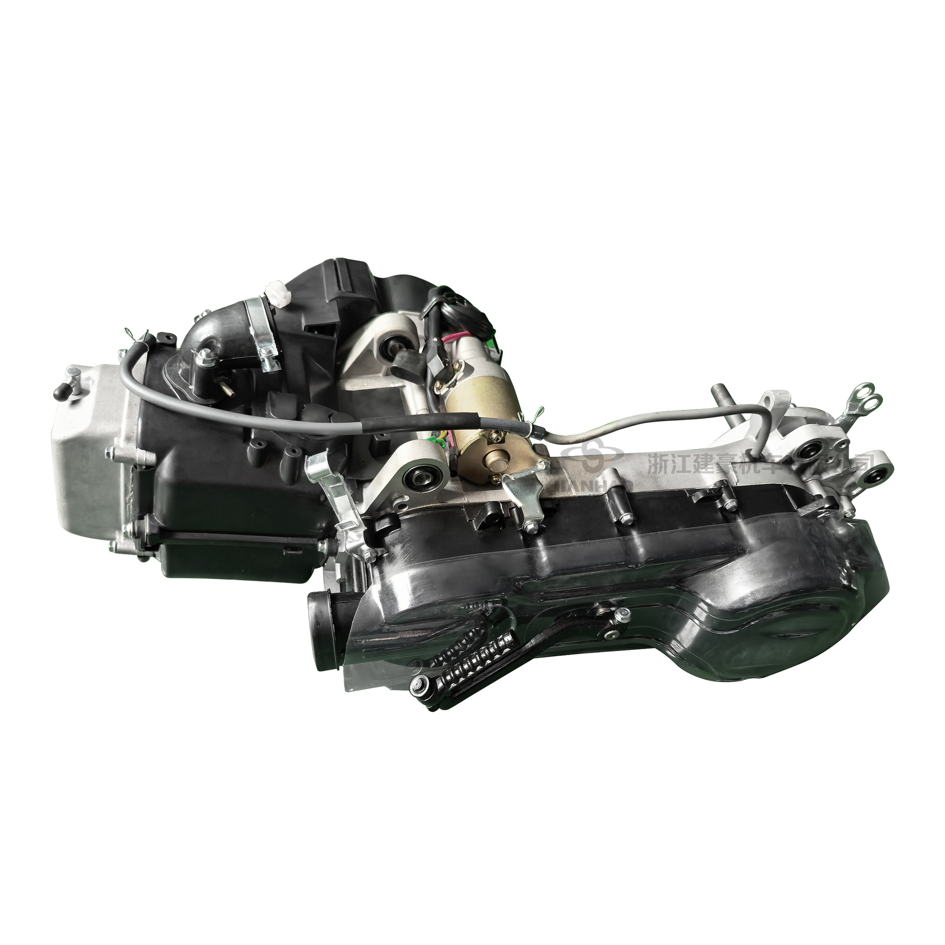 Двигатель в сборе для скутера GY6-163 Jianhao 200cc