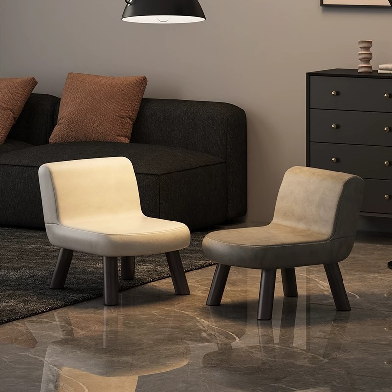 Taburete pequeño, taburete bajo para el hogar, respaldo para sillas pequeñas, taburete para adultos, taburete para niños, taburete de salón, taburete de sofá de pies bajos, taburete de cambio de zapatos