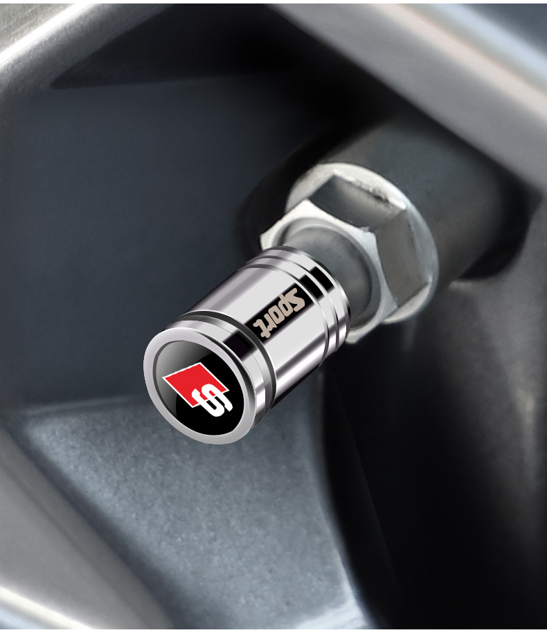 Automobile tire anti-theft valve cap tire valve cap alloy motorcycle valve nozzle anti-release valve core cap