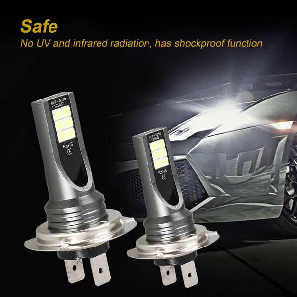 LED anti -fog light H8 H11 9005 9006 H4 H7 3030 12smd car light 12…