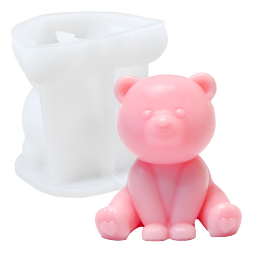 DIY Little Panda Epoxy Mold, Fragrant Bunny Table Coaster, Car-Mounted Aroma Decor, and Plaster/Candle Mold