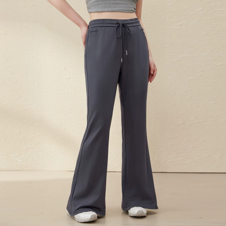 [Дышащий, приятный для кожи чистый хлопок, удобные брюки с эластичной резинкой на талии для похудения] Xianlixiu, женские брюки больших размеров, летний новый стиль