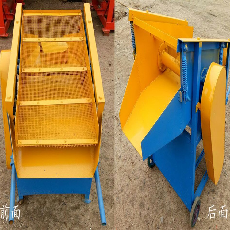 工地用电动推车式筛沙筛土机 沙场用20型双电机砂石分离机现货
