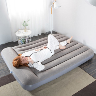 Inflatable Bed Household Double Outdoor Portable Air Bed Foldableable Single Lunch Break Outdoor Inflatable Mattress Travel
