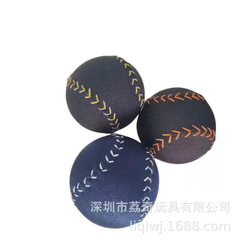 深圳热销新款定制手绣包布球加工定制包布球TPR球握力球减压球