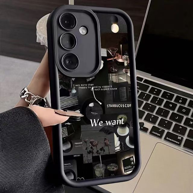 Creative Life Fragments Are Suitable for Samsung A55/A16 Mobile Phone Cases Samsung S24/Ultra/S21/S23/