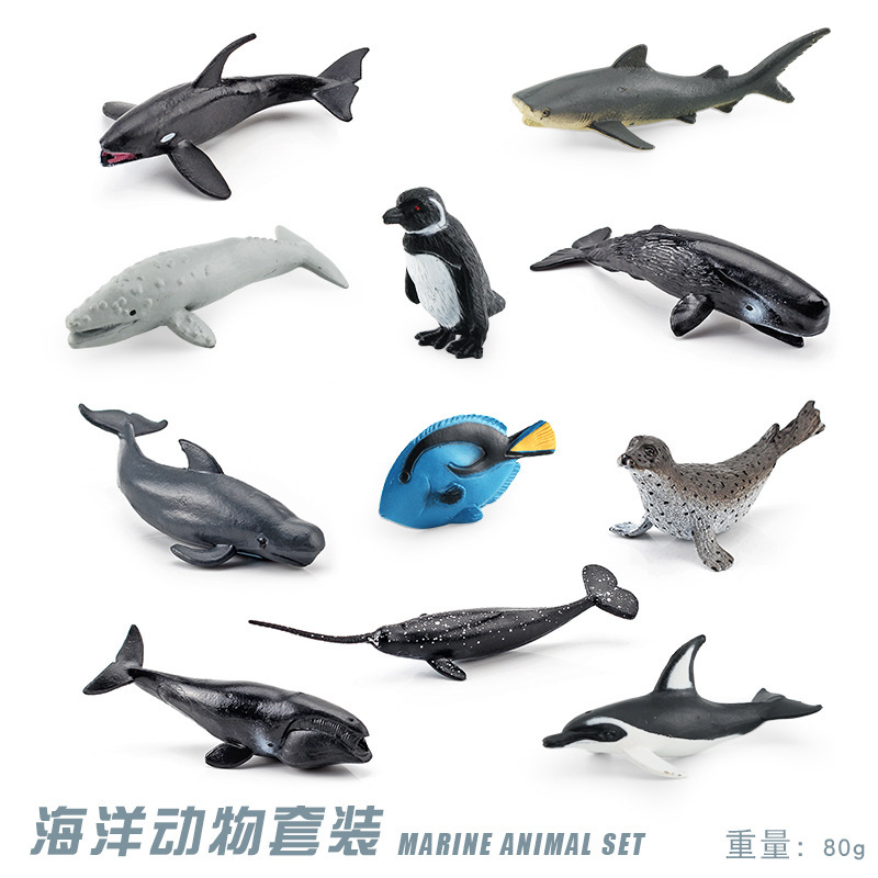 BL - 10080 Animal marino 11 piezas Set 80g