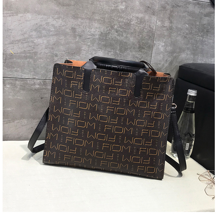 New European and American cross-border fashion women's bag three-piece set, mother-and-child bag, versatile, large-capacity crossbody single-shoulder bag undefined