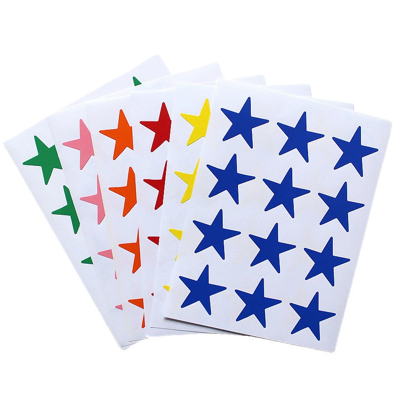 Sticker, stickers, reward table for kindergarten