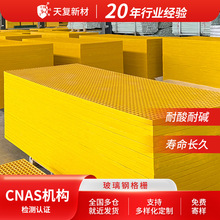 玻璃钢格栅 洗车房地格栅板光伏检修走道板地沟盖板养殖场网格板