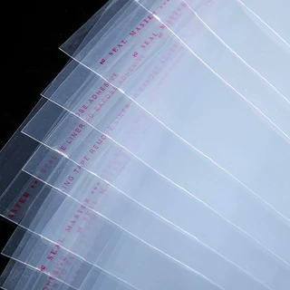 5丝全规格密封袋防潮防尘不干胶自粘自封袋opp服装包装袋自封口定