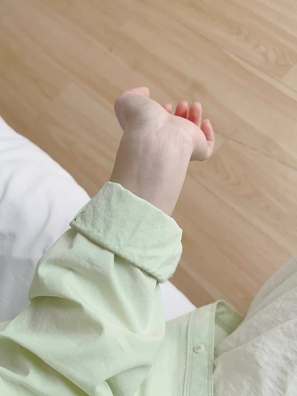 纯棉蓝色衬衫女春秋2025新款翻领内搭长袖衬衣外穿小个子韩系上衣|undefined