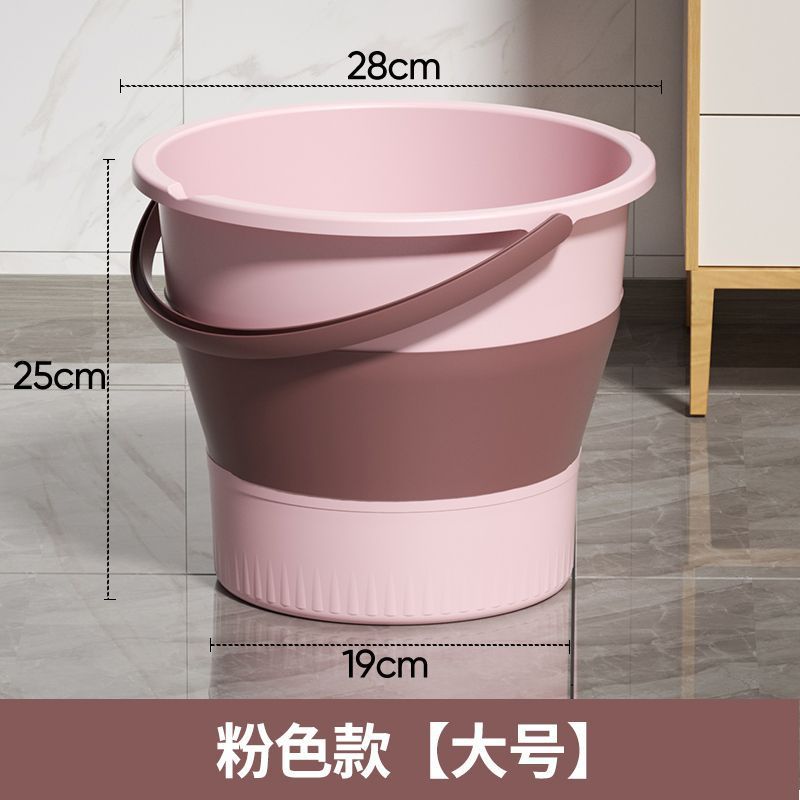 便携可折叠水桶钓鱼桶学生桶宿舍洗漱桶车载收纳桶户外手提折叠桶|undefined