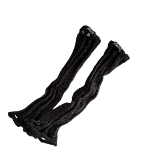 Japanese autumn and winter socks for women with large vertical clauses, socks covers, mohair ripped high socks, college style manufacturers wholesale