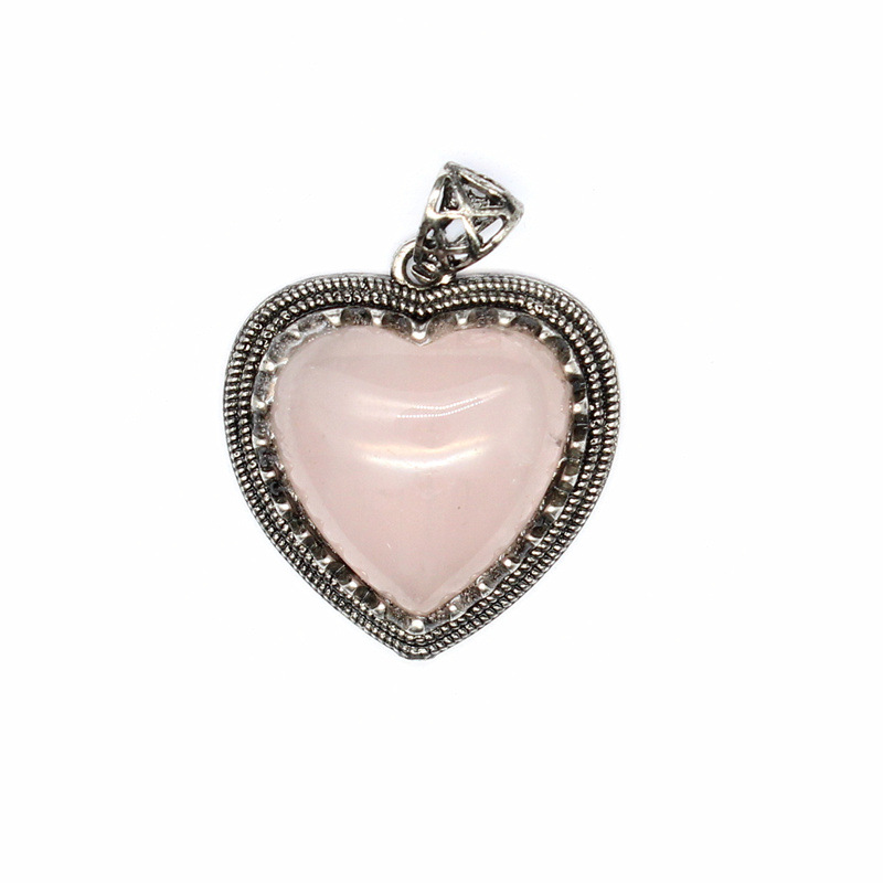 12g Weight Pendant Jewelry Making Type DIY Jewelry Accessories Classification 1 Piece Quantity natural stone Material Heart Shape Pattern Plating Design Vintage Style, Simple Style Style 1 Piece Natural Stone Heart Shape Pendant 6